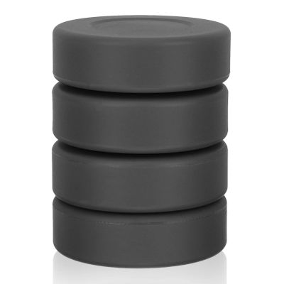 BESPORTBLE 4 Pcs Ice Hockey Puck Professional Ice Hockey Balls Black Hockey Biscuits for Practicing and Classic Training
