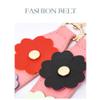 AVRYN Shoulder Straps,Bag Strap,Single Shoulder Strap Wide Purse Strap Replacement Multicolor Flower Leather 90cm Crossbody Strap for Handbags-Pink+Red (Color : Pink) (Color : Pink+red) view 2