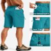 TACVASEN Mens Golf Shorts Lightweight Quick Dry Stretch Cargo Water Resistant Fishing Work Outdoor Shorts Lake Blue 40 view 3