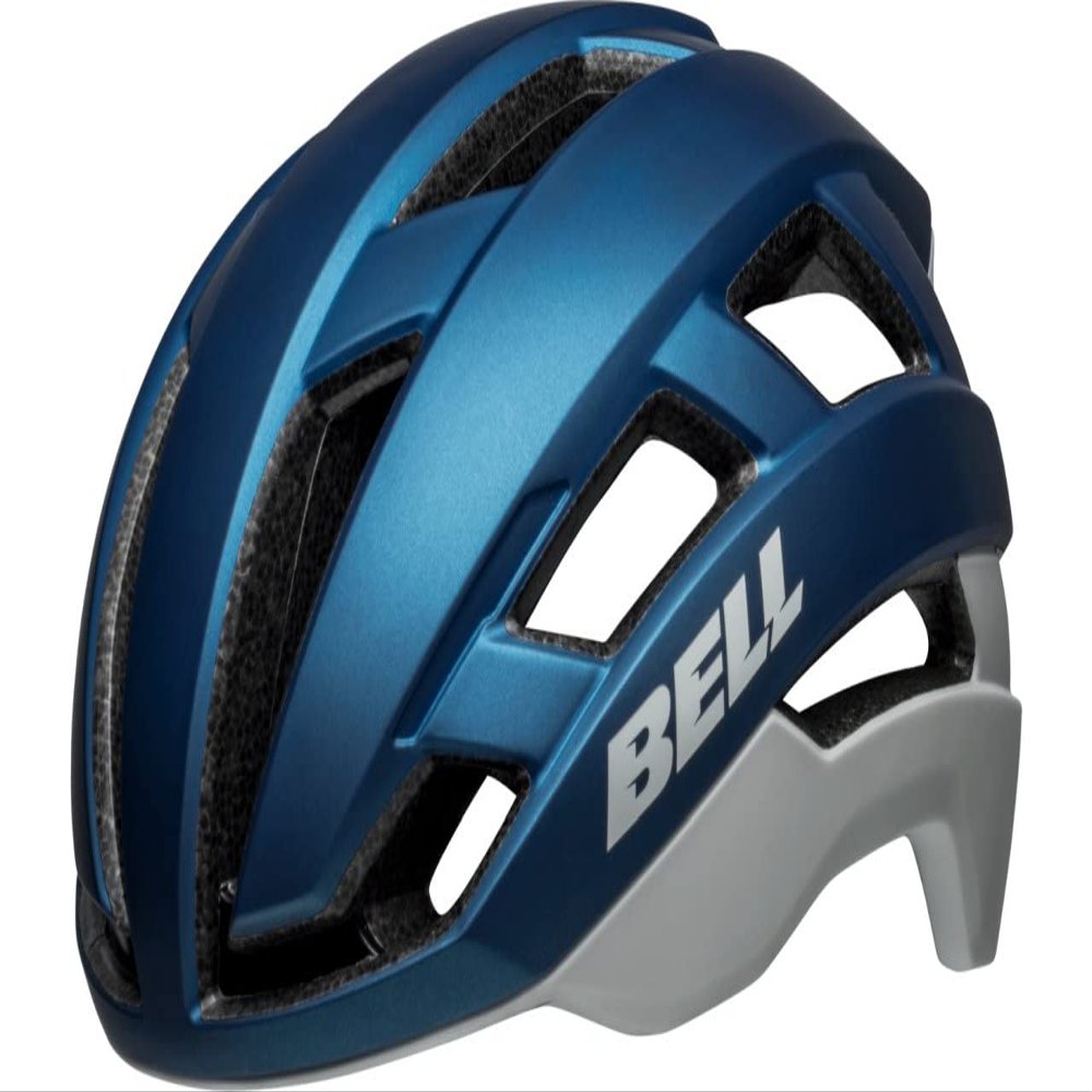 Bell Falcon XR MIPS Adult Road Bike Helmet - Matte Blue/Gray, Medium (55-59 cm)