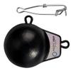 PacificReef Downrigger Weight Coated Ball [4lbs, 6lbs, 8lbs, 10lbs, 12lbs, 15lbs] - Sinker for Downriggers Weight Pancake Oval Canon Ball with Protective Vinyl Coating for Salmon (12 lbs) view 1