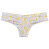 Botmois Men's Breathable Brazilian Bikini Sioft Boxer Briefs Underwear Comfy Enhance Bulge Pouch Cheeky Boxers Hipster 3-Pack(Orange Wave) M view 4