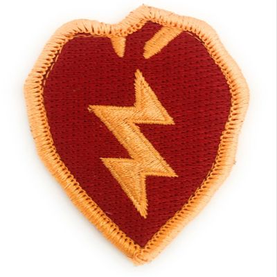 25TH Infantry Color with Hook Patch