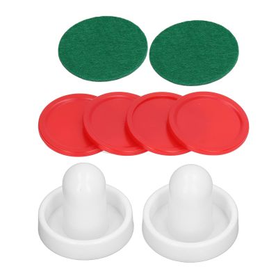VGEBY Air Hockeys Pusher Accessories, 8pcs 60mm Air Hockeys Puck Kit Long Lasting Table Air Hockeys Accessories (Type B)