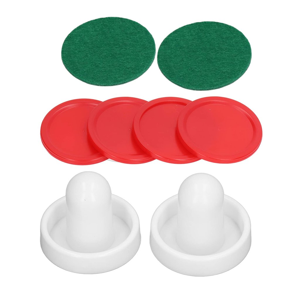 VGEBY Air Hockeys Pusher Accessories, 8pcs 60mm Air Hockeys Puck Kit Long Lasting Table Air Hockeys Accessories (Type B)