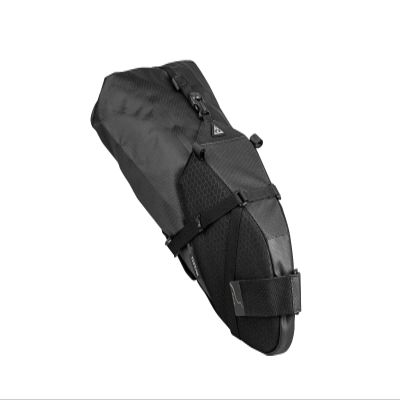 Topeak BackLoader X 15L (Black) Bike Bag  Large-Capacity Waterproof Seat Bag for Bikepacking | Air Purge Valve, Secure Mount, 5 kg Load, 20.1 x 9.4 x 8.7, 525 g