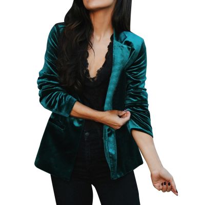 Womne Long Sleeve Button Down Shirts Fall Winter Solid Color Casual Comfy Leather Coat for plus Size Women