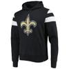 47 Men's Heathered Black New Orleans Saints Premier Nico Pullover Hoodie view 2