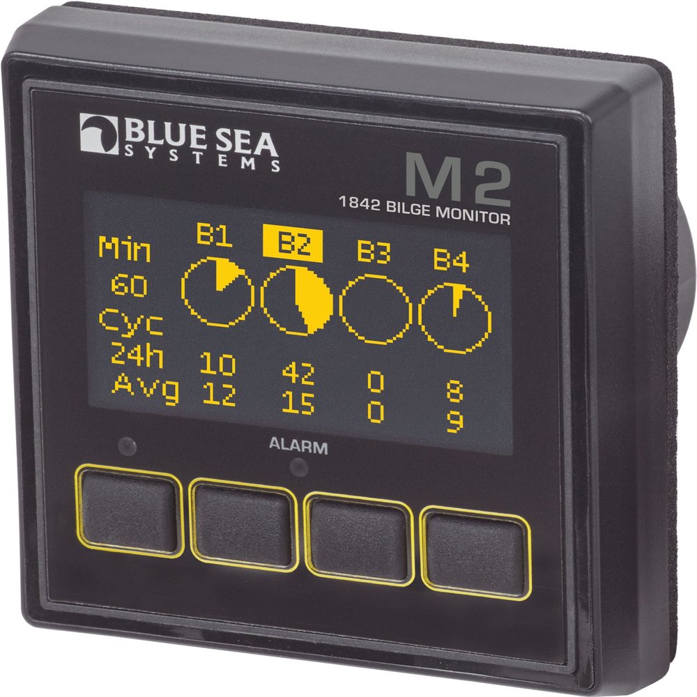 Blue Sea - 1842B-BSS - Meter M2 Bilge Monitor - (Pack of 1)