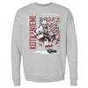 500 LEVEL Jesperi Kotkaniemi Sweatshirt (Crew Sweatshirt, XX-Large, Heather Gray) - Jesperi Kotkaniemi Carolina Sports Card WHT view 1