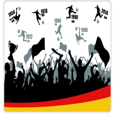 Place Mat Football Title Set of 2