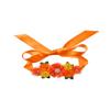 Orange Flower Belly Sash Maternity Orange Floral Flower Belt Orange Maternity Sash SAB01 (Orange) view 1