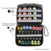 USA Gear XL Semi Hard Shell Dart Case - Storage Protective for 15 Piece Dart Set, Tips, Flights and Shafts, and More Accessories - Locking Foam Design for Soft and Steel Tips (Black) - Case Only view 4