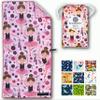 ECCOSOPHY Microfiber Kids Beach Towels & Pouch 60"x30" for Girls & Boys - Quick Dry Pool Towels - Sand Free Beach Blanket for Travel - Camping - Vacation - Toallas Playas (Ballerina) view 1