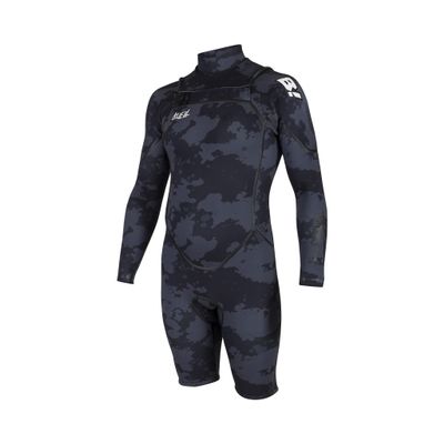 Buell RB1 2mm LS Springsuit 985-JOB Black Acid Wash XL
