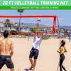 GoSports 20 ft Freestanding Volleyball Training Net for Indoor Our Outdoor Use - Instant Setup and Height Adjustable view 2
