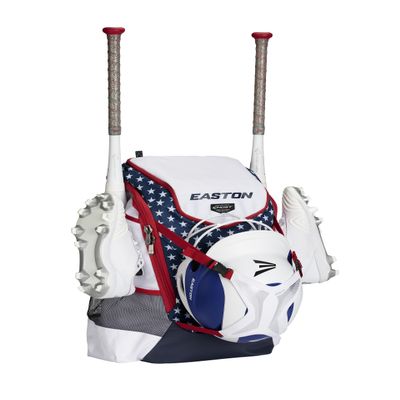 Easton | GHOST NX Backpack Bag Series | Adult | Team Logo Embroidery Panel | Stars & Stripes