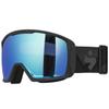Sweet Protection Clockwork RIG Reflect BLI (Bonus Lens Included) Goggles - UV Protection, Anti-Fog, and Interchangeable Lens, RIG Aqua+RIG L.Amet./Matte Cr. Black/Black Peaks, one Size view 1