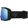 Sweet Protection Clockwork RIG Reflect BLI (Bonus Lens Included) Goggles - UV Protection, Anti-Fog, and Interchangeable Lens, RIG Aqua+RIG L.Amet./Matte Cr. Black/Black Peaks, one Size view 3