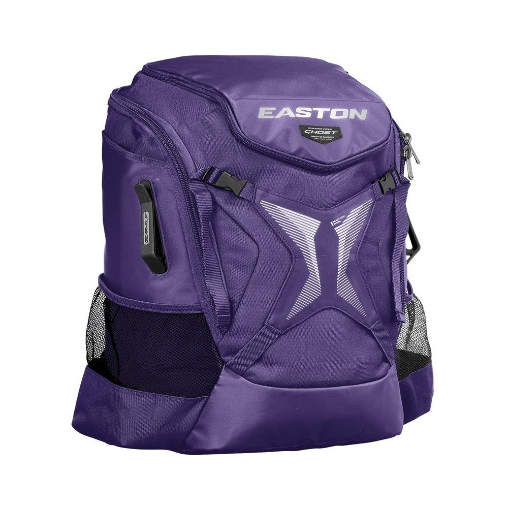 Easton | GHOST NX Backpack Bag Series | Adult | Team Logo Embroidery Panel | Purple