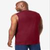 KingSize Men's Big & Tall Shrink-Less Lightweight Muscle T-Shirt - 8XL, Rich Burgundy view 2