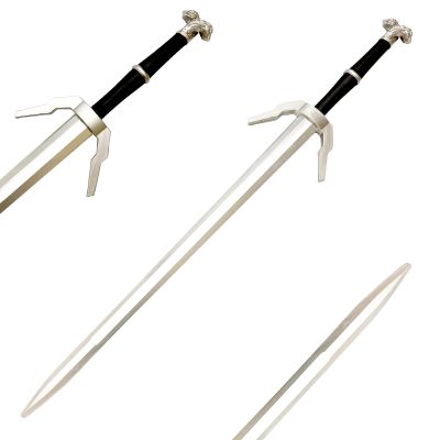 41 Inch Medieval Foam Witcher Hunting Long Sword for Cosplay LARP Costume Hollween (Twin Wolf)