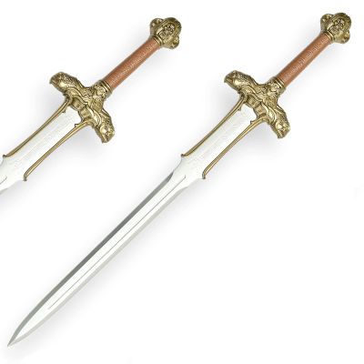 40 Inch Medieval Foam Conan The Barbarian Atlantean Foam Sword for Movie Replica Cosplay LARP Costume Halloween