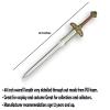 40 Inch Medieval Foam Conan The Barbarian Atlantean Foam Sword for Movie Replica Cosplay LARP Costume Halloween view 3