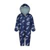 Carter's Baby Boy Pram Style Water Resistant One Piece Winter Snowsuit, Navy, 3 MO view 1