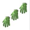 3 Mens EverGrip Green Cabretta Golf Glove (Left Handed Glove for The Right Handed Golfer) (3XL) view 1