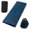 Goplus Memory Foam Camping Mattress, Portable Roll up Sleeping Pad w/Anti-Slip Bottom, Travel Bag, Single/Twin Waterproof Floor Mat, Guest Bed (Blue, Single 72" x 25") view 1