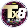 Duel Tx8 PE Line Fishing Line, Fishing Gear, High Strength, High Sensitivity, Long Lasting Strength, No. 0.8, 328.1 yd (300 m), 5 Color Marking view 1