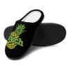Psych Pineapple Men's Cotton Slippers Closed Toe Casual House Shoes with Non-Slip Sole for Indoor&Outdoor 9-1042-43 view 3