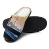 Retro Titanic Famous Old Historic Men's Cotton Slippers Closed Toe Casual House Shoes with Non-Slip Sole for Indoor&Outdoor 7-840-41 view 3