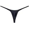 Botmois Mens Checkered Minimum Coverage String Thong Underpants Enhancing Micro Tangas Daily Underwear Micro T-back Black L view 3