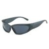 HCHES Sunglasses Women Men Design Mirror Sport Luxury Vintage Unisex Sun Glasses Men Driver Rideing Eyeglasses Shades,gray,A view 1