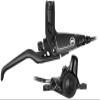 Magura MT C4 Disc Brake and Lever - Rear, Hydraulic, 2-Piston, Post Mount, Black view 1