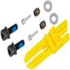 Magura MT C4 Disc Brake and Lever - Rear, Hydraulic, 2-Piston, Post Mount, Black view 2
