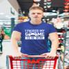 I Paused My Game to Be Here t Shirt Gamer Gifts for Men Gaming Funny Graphic Tees (Charcoal Blue, X-Large) view 4