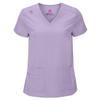 M&M SCRUBS Women's Stretch Scrub Set - Cool V-Neck Top & Cargo Pant, Breathable Moisture Wicking Medical Uniform (Lavender, X-Large) view 2