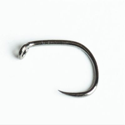 Blue Wing Olive BWO COMP 350 Barbless 1X Short Nymph Fly Hooks- 100 Pack (#20)
