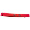 Rich Green Valley Chest Strap, Heart Rate Monitor Replacement Chest Strap,Soft Adjustable Fits for Polar Wahoo Tickr Garmin Chest belt Large,Red view 4