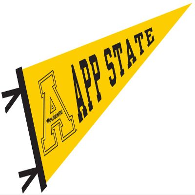 Barnesmith Appalachian State ASU Mountaineers Pennant, Full-Size, 12" x 30" Banner