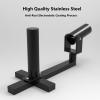 AHDFY Movable & Fixation Free T Bar Row Platform Landmine Attachment for Barbell, T Bar Row Machine 360 Swivel, Heavy Duty Steel Landmine Base Fits 1" Standard and 2" Olympic Bars view 4