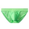 JOCKMAIL Low Waist Mens Briefs Underwear Breathable Mesh Comfort Underwear Briefs Men Underpants Green view 1