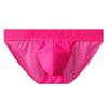 JOCKMAIL Low Waist Mens Briefs Underwear Breathable Mesh Comfort Underwear Briefs Men Underpants Red view 1