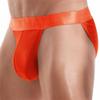 JOCKMAIL Low Waist Mens Briefs Underwear Breathable Mesh Comfort Underwear Briefs Men Underpants Orange view 3