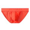 JOCKMAIL Low Waist Mens Briefs Underwear Breathable Mesh Comfort Underwear Briefs Men Underpants Orange view 1