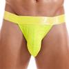 JOCKMAIL Low Waist Mens Briefs Underwear Breathable Mesh Comfort Underwear Briefs Men Underpants Yellow view 2