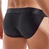 JOCKMAIL Low Waist Mens Briefs Underwear Breathable Mesh Comfort Underwear Briefs Men Underpants Black view 4